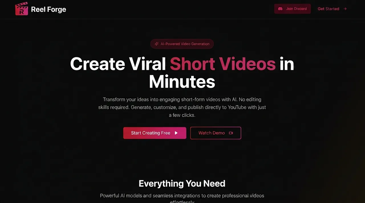 Reel Forge — AI Video